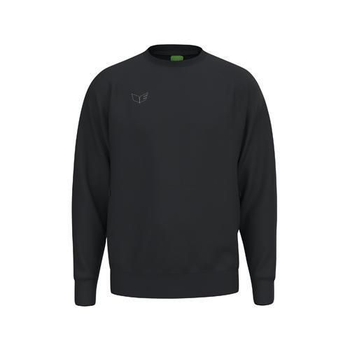 Bluza Erima Premia. Czarne bluzy damskie Erima, m, bez wzorów, z bawełny, bez kaptura. Za 255.35 zł.