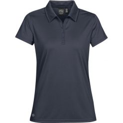 Damska Eclipse H2XDry Pique Polo. Szare koszulki sportowe damskie STORMTECH, l, bez wzorów, bez kołnierzyka, bez ramiączek. Za 105.99 zł.