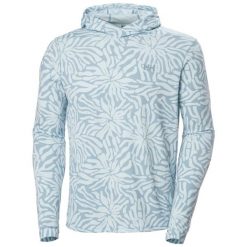 Bluza z kapturem Helly Hansen Lifa Active Solen. Niebieskie bluzy męskie Helly Hansen, na lato, m, bez wzorów, z materiału, z kapturem. Za 403.00 zł.