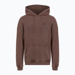 Bluza męska Champion 221571 Sweatshirt Hooded. Brązowe bluzy męskie Champion, m, bez wzorów, z bawełny, bez kaptura. Za 169.99 zł.
