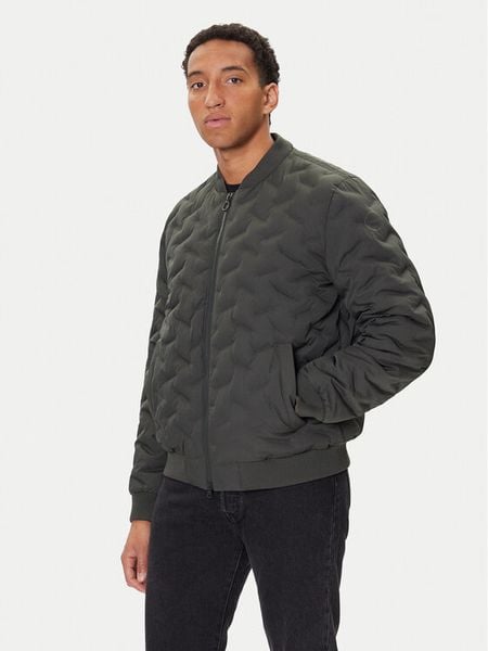 Geox Kurtka bomber Spherica M5628R T3271 F3251 Szary Regular Fit. Szare kurtki męskie Geox, m, bez wzorów, z syntetyku, bez kaptura. Za 679.00 zł.