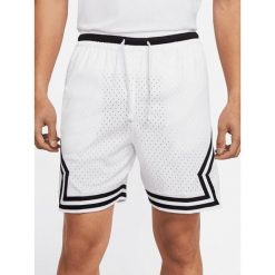 Spodenki męskie nike jordan sport diamond shorts white. Białe krótkie spodenki sportowe męskie Nike, m, bez wzorów, do biegania. Za 199.00 zł.
