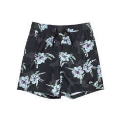 Szorty kąpielowe EVERYDAY STRAIGHT VOLLEY 14" Czarny Chłopcy. Czarne szorty dla chłopców Quiksilver, bez wzorów, z materiału. W wyprzedaży za 129.25 zł.