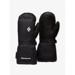 Łapawice męskie Black Diamond Absolute Mitts. Czarne rękawiczki męskie Black Diamond, bez wzorów, sportowe. Za 912.99 zł.