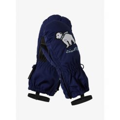 Rękawiczki dziecięce Ziener Le Zoo Minis. Niebieskie rękawiczki dziecięce Ziener, bez wzorów. Za 92.99 zł.