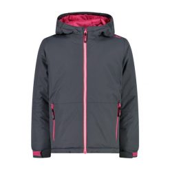 Dziecięca kurtka z kapturem ripstop CMP. Czerwone kurtki i płaszcze dla dziewczynek CMP, bez wzorów, z kapturem. Za 320.90 zł.