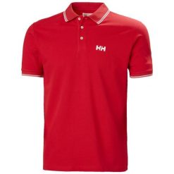 Polo Helly Hansen Genova. Czerwone koszulki polo męskie Helly Hansen, m, bez wzorów, bez ramiączek. W wyprzedaży za 241.90 zł.