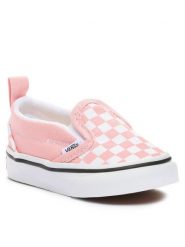 Vans Tenisówki Slip-On V VN000UBS99H1 Różowy. Czerwone buty sportowe dziewczęce Vans, bez wzorów, z materiału, bez zapięcia. Za 129.99 zł.