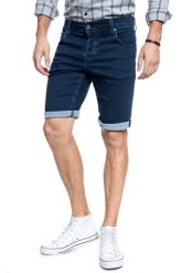 Mustang Chicago Short Męskie Szorty Krótkie Spodenki Denim Blue 1011731 5000 980, W40. Niebieskie szorty męskie Mustang, m, bez wzorów, z denimu. Za 159.99 zł.