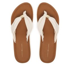 Japonki Tommy Hilfiger. Klapki damskie Tommy Hilfiger, bez wzorów, bez obcasa. Za 229.99 zł.