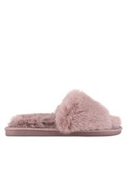 DeeZee Kapcie WFA3204-1 Różowy. Czerwone kapcie damskie DeeZee, bez wzorów, z materiału. Za 69.99 zł.