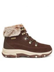 Skechers Trekkingi Trego 167882/CHOC Brązowy. Brązowe trekkingi damskie Skechers, trekkingowe. Za 359.99 zł.