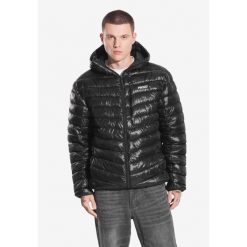 Kurtka turystyczna męska Prosto Synthetic. Czarne kurtki męskie Prosto., m, bez wzorów, bez kaptura. Za 424.99 zł.