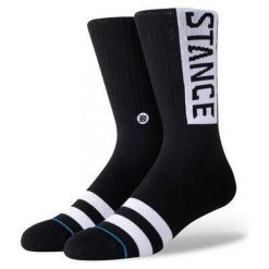 Skarpety turystyczne Stance Og. Czarne skarpety damskie Stance, bez wzorów. Za 36.99 zł.