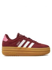 Adidas Sneakersy VL Court Bold Lifestyle Kids IH4780 Bordowy. Czerwone buty sportowe dziewczęce Adidas, bez wzorów, ze skóry, bez zapięcia. Za 239.99 zł.