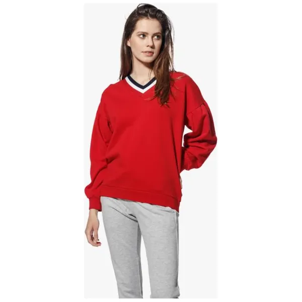 Lotto Bluza Owl , czerwony, rozmiar S. Czerwone bluzy damskie Lotto, s, bez wzorów, z materiału, bez kaptura. W wyprzedaży za 53.99 zł.