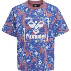 Koszulka dziewczęca w kwiaty Hummel. Czerwone t-shirty i topy dla dziewczynek Hummel, bez wzorów, z bawełny, bez ramiączek. Za 156.50 zł.
