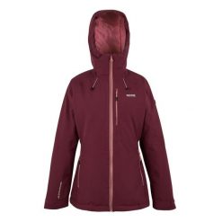 Kurtka Damska Highton Stretch Padded Jacket. Czerwone kurtki damskie Regatta, bez wzorów, z puchu, bez kaptura. Za 241.99 zł.