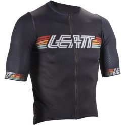 Koszulka rowerowa męska Leatt Jersey MTB Endurance 6.0. Czarne buty sportowe męskie LEATT, z jersey, bez zapięcia, rowerowe. Za 366.99 zł.