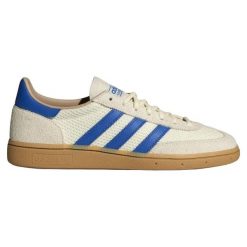 Męskie buty halowe retro design HANDBALL SPEZIAL. Białe trekkingi męskie Adidas, do piłki ręcznej. Za 473.35 zł.