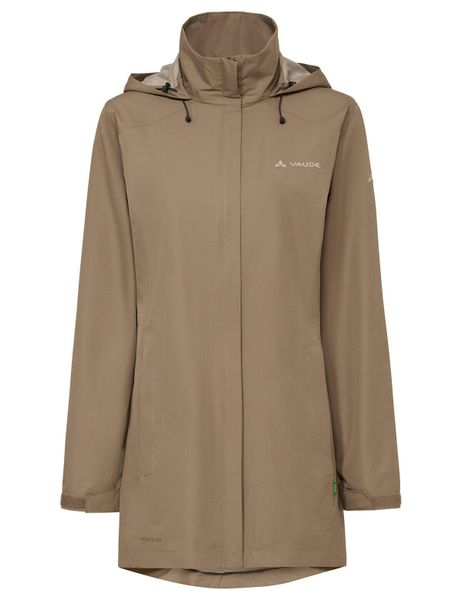 Outdoor-Jacke W Escape Parka. Brązowe kurtki damskie Vaude, m, bez wzorów, z materiału, biznesowe, z kapturem. Za 729.00 zł.