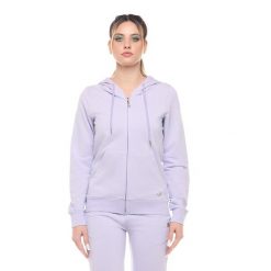 Bluza z bawełna z kaptur na co dzień na siłownię. Czerwone bluzy damskie LEONE 1947 APPAREL, bez wzorów, z bawełny, na fitness i siłownię. W wyprzedaży za 164.19 zł.