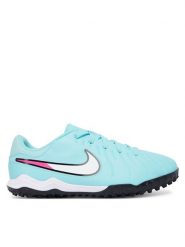 Nike Buty do piłki nożnej JR Legend 10 Academy Tf DV4351 401 Błękitny. Niebieskie buty sportowe chłopięce Nike, bez wzorów, ze skóry, bez zapięcia, do piłki nożnej. Za 239.99 zł.