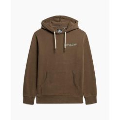 Bluza z kapturem z wzorem Superdry Tattoo. Zielone bluzy męskie Superdry., s, bez wzorów, z kapturem. Za 244.45 zł.