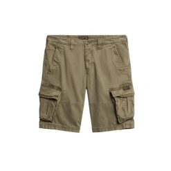 Spodenki cargo Superdry Core. Brązowe szorty męskie Superdry., m, bez wzorów. Za 306.25 zł.