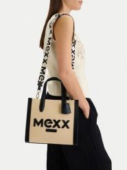 MEXX Torebka CEO-MEXX-AJ-005-09 Beżowy. Brązowe torebki do ręki damskie Mexx, bez wzorów, z materiału, bez dodatków. Za 179.99 zł.