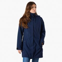 Parka Turystyka Damska Swedemount Vinga Parka W oddychająca wodoodporna. Niebieskie parki damskie SWEDEMOUNT, na zimę, bez wzorów, sportowe, bez kaptura. Za 499.99 zł.
