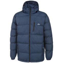 Trespass Clip - Męski wyściełany Jkt Navy. Niebieskie kurtki męskie Trespass, m, bez wzorów, z puchu, bez kaptura. Za 354.99 zł.