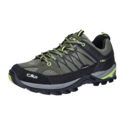 Buty trekkingowe męskie CMP RIGEL LOW wodoodporne oddychające stabilne. Zielone trekkingi męskie CMP, trekkingowe. Za 429.99 zł.