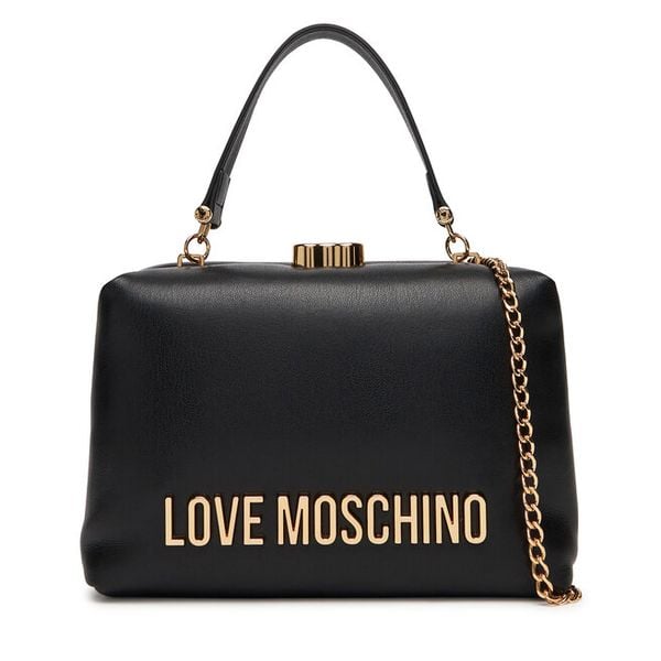 Torebka LOVE MOSCHINO. Czarne torebki do ręki damskie Love Moschino, bez wzorów, klasyczne, bez dodatków. Za 759.99 zł.