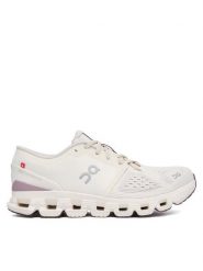 On Buty na siłownię Cloud X 4 3WE30074740 Kremowy. Białe obuwie sportowe damskie On, bez wzorów, z materiału, na fitness i siłownię. Za 719.99 zł.