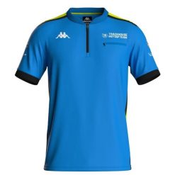 Koszulka Kappa Acrat Trackhouse. Niebieskie koszulki sportowe męskie Kappa, l, bez wzorów, bez kołnierzyka, bez ramiączek, na fitness i siłownię. Za 314.00 zł.