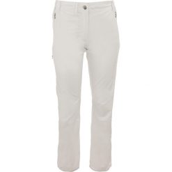 Nordblanc Damskie Spodnie Outdoor z Elastycznym Pasem. Białe spodnie sportowe damskie ŠIJEME SRDCEM, bez wzorów, outdoorowe. Za 244.99 zł.