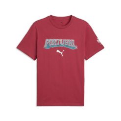 Męska koszulka Portugalii ftblCulture PUMA. Białe koszulki sportowe męskie Puma, m, bez wzorów, bez kołnierzyka, bez ramiączek, do biegania. Za 129.00 zł.