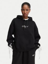 Reebok Bluza Dagmara RK25698CCW Czarny Oversize. Czarne bluzy damskie Reebok, xs, bez wzorów, z bawełny, bez kaptura. Za 279.99 zł.