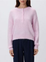 Sweter z domieszką wełny - pastelowy róż. Czerwone swetry damskie Reserved, l, bez wzorów, z dzianiny, bez kołnierzyka, bez ramiączek, bez kaptura. Za 129.99 zł.