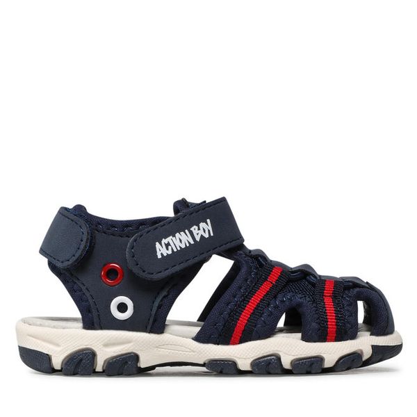 Sandały Action Boy. Niebieskie sandały chłopięce Action Boy, bez zapięcia. Za 99.99 zł.