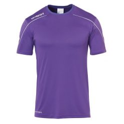 Koszulka Uhlsport Stream 22. Białe koszulki sportowe męskie Uhlsport, m, bez wzorów, bez kołnierzyka, bez ramiączek, na fitness i siłownię. Za 115.50 zł.