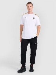 4F Spodnie casual cargo uniseks 4F x Drift Masters - czarne XL. Czarne spodnie sportowe męskie 4f, m, bez wzorów, z bawełny, do biegania. Za 229.99 zł.