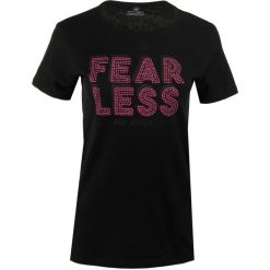 Damska koszulka Athl. Dpt Heloisa Czarna 2xl. Czarne koszulki sportowe damskie YB SPORTS, xl, bez wzorów, z bawełny, sportowe, bez kołnierzyka. Za 141.99 zł.