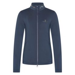 Kardigan dla dziewczynki HV Polo Lilian. Niebieskie swetry dla dziewczynek HV POLO, z aplikacjami, z jersey, młodzieżowe, bez kołnierzyka, bez ramiączek, bez kaptura. Za 333.50 zł.