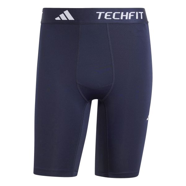 Spodenki kolarskie adidas Techfit. Niebieskie szorty męskie Adidas, m, bez wzorów, z materiału. Za 155.10 zł.
