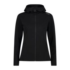 Damska kurtka z kapturem CMP. Czarne kurtki damskie CMP, bez wzorów, z kapturem. Za 347.00 zł.