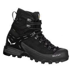 Damskie buty trekkingowe Salewa Ortles Ascent Mid Gtx. Czarne trekkingi damskie Salewa, na zimę, trekkingowe, gore-tex. Za 1,471.50 zł.