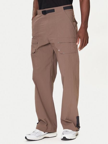 Adidas Spodnie materiałowe Premium Essentials Archive Utility JW1082 Brązowy Loose Fit. Brązowe spodnie materiałowe męskie Adidas, m, bez wzorów, z materiału. Za 269.99 zł.