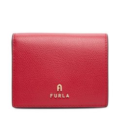 Portfel Furla. Czerwone portfele damskie Furla, bez wzorów. Za 609.99 zł.